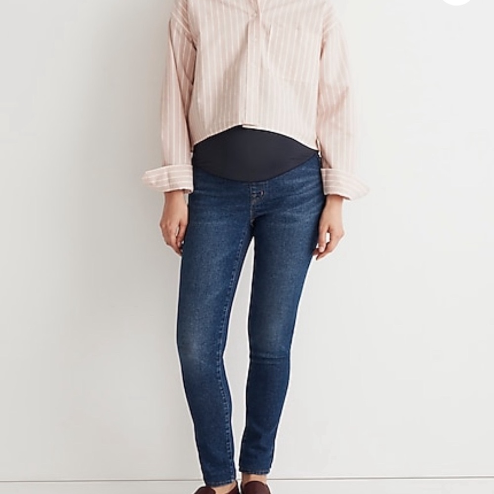 Madewell Maternity Over the Belly Skinny Jeans